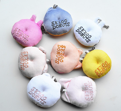 SKZOO donut plush keychain