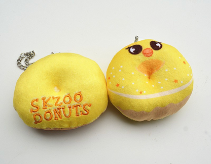 SKZOO donut plush keychain