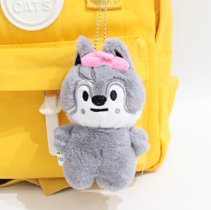 Stray Kids SKZOO Ribbon Plush keychain