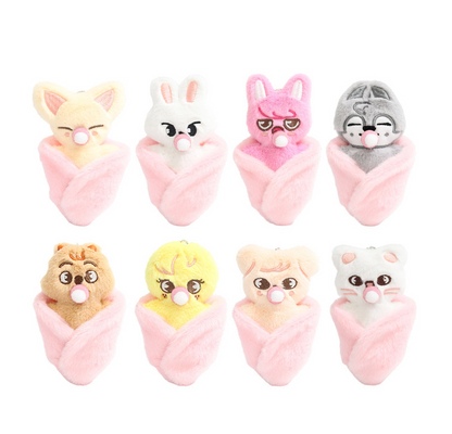 Stray Kids SKZOO Baby born Plush keychain